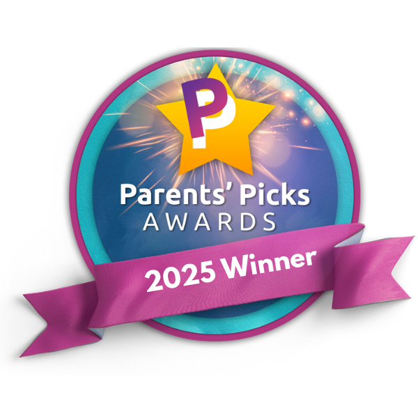Parents' Picks 2025 Winner badge.
